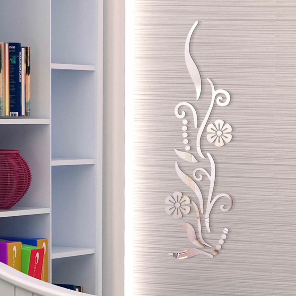 Wall Mirror Sticker Decoration. DIY  NEW